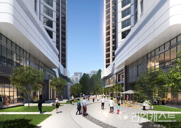 힐스에비뉴 둔산 투시도