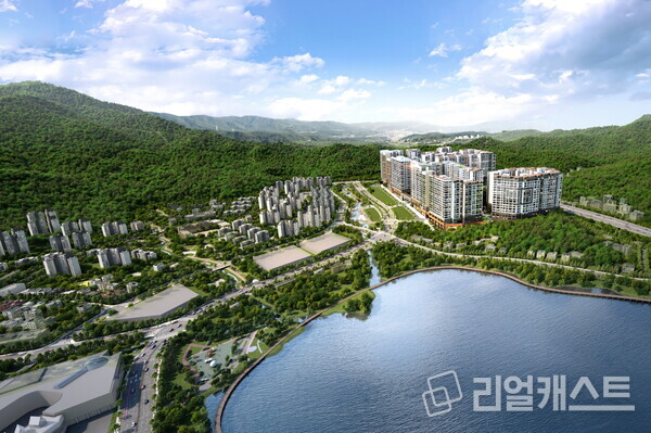 백운호수 푸르지오 숲속의 아침 조감도