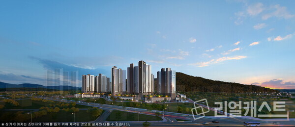 양정 롯데캐슬 프론티엘 투시도.