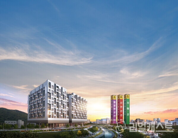 트리플메트로 루미니 투시도/ 롯데건설