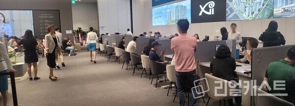 순천그랜드파크자이 정당계약 현장