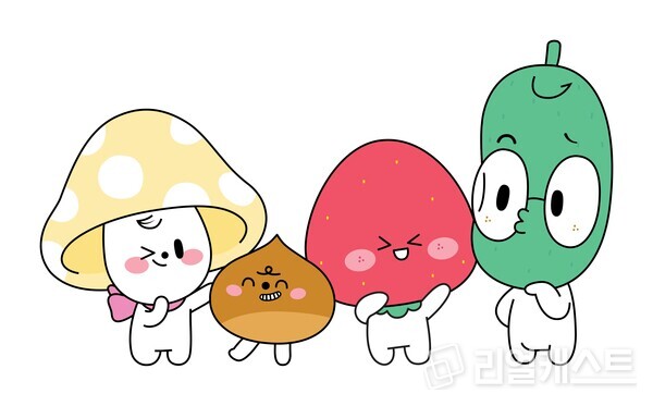 농협이 출시한 오농 패밀리 캐릭터 /농협중앙회