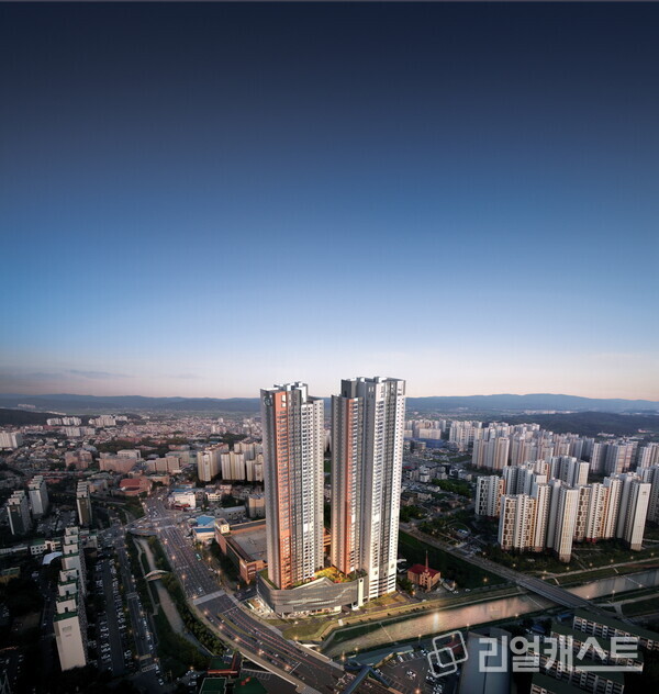 안성 하늘채 라끄시엘 조감도