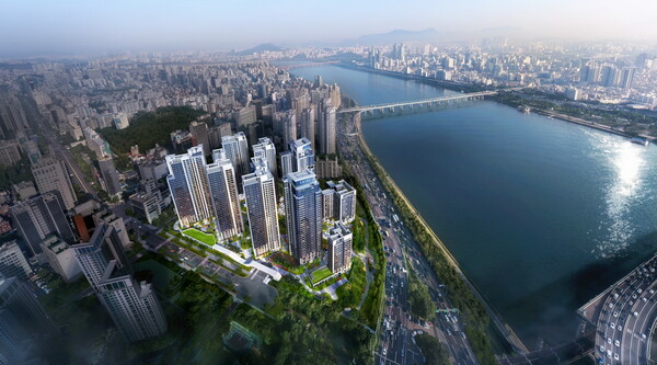 청담 르엘 조감도 / 롯데건설