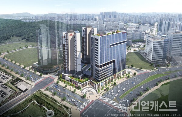 힐스테이트 동탄 르센텀 조감도