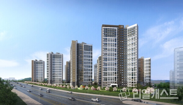 오산세교 우미린 센트럴시티 투시도