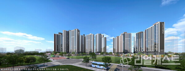 양정 롯데캐슬 프론티엘 투시도