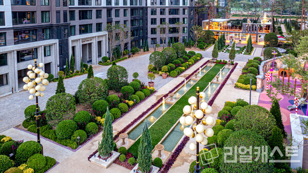 DK아시아 왕길역 로열파크씨티 푸르지오 엔트리 가든