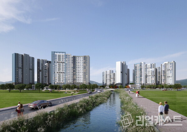 용인남곡 동원베네스트 헤센시티 투시도.. 출처 : 동원건설산업(주)