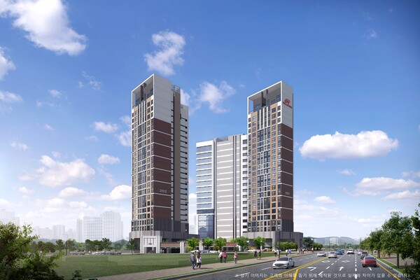 힐스테이트 동탄 르센텀 투시도 / 현대엔지니어링