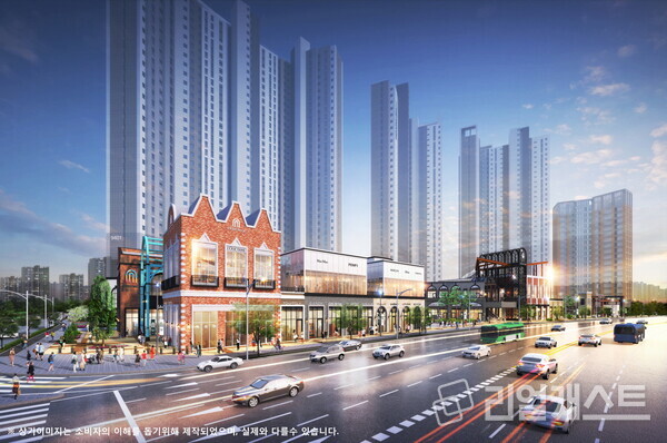 코벤트워크 검단 2차 투시도 / 금강주택