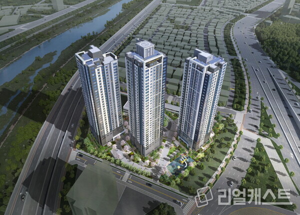 둔산 해링턴 플레이스 리버파크 조감도. 출처 : 효성중공업
