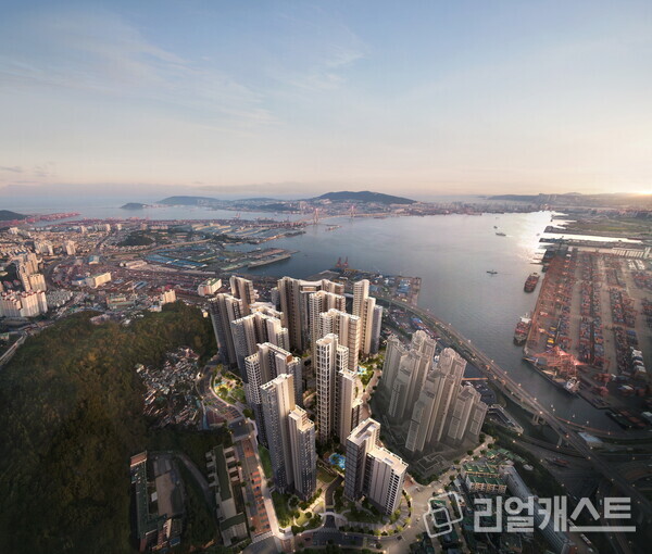 해링턴 마레 조감도. 출처 : 효성중공업