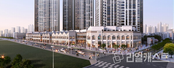 제일풍경채 계양 위너스카이 A블록 상업시설 투시도. 출처 : 제일건설