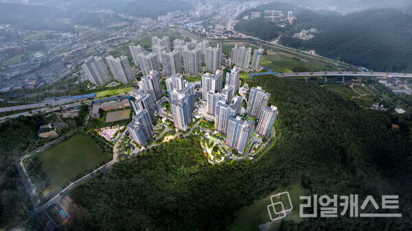 용인 푸르지오 원클러스터 조감도 / 대우건설