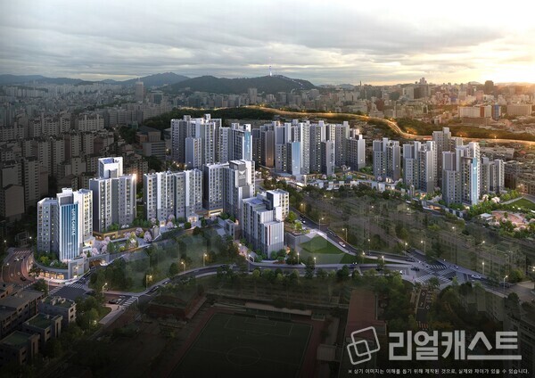 창경궁 롯데캐슬 시그니처 조감도 / 롯데건설