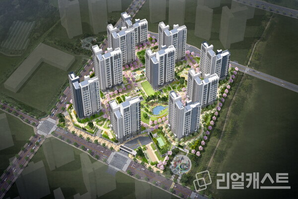 음성 우미린 풀하우스 조감도 / 우미건설