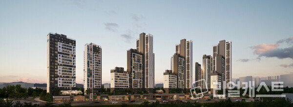 엘리프 옥정 시그니처 투시도 / 계룡건설