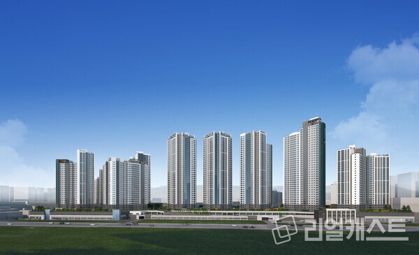 인하대역 푸르지오 에듀포레 투시도. 출처 : 대우건설