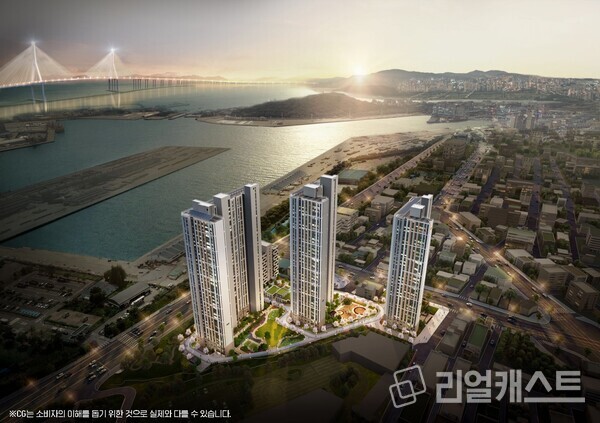 e편한세상 동인천 베이프런트 투시도 /DL건설