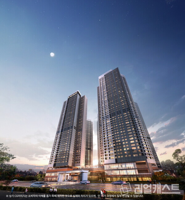 더샵 퍼스트월드 서울 부감도