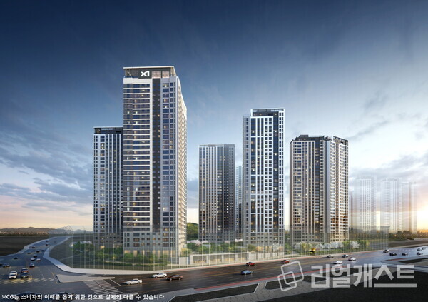 아산탕정자이 퍼스트시티(A1블록) 투시도