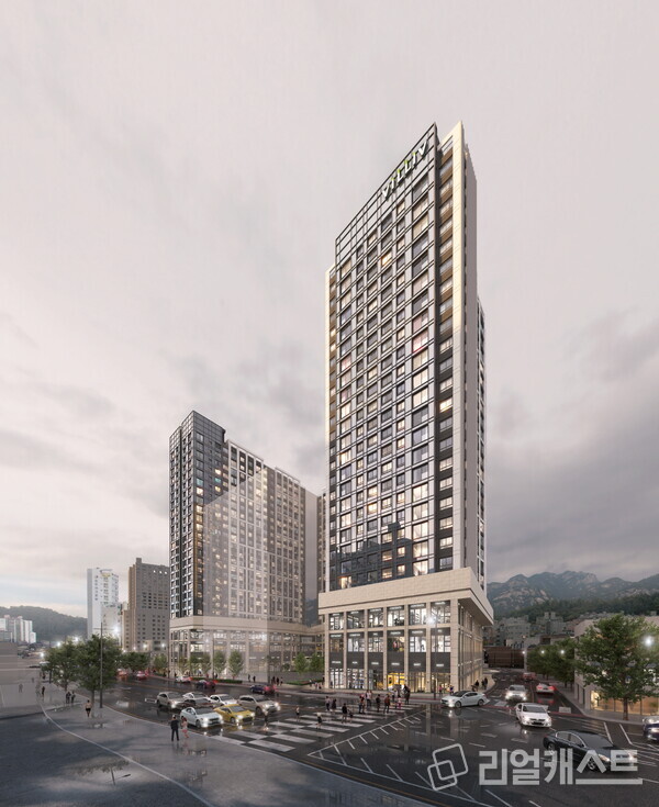 빌리브 에이센트 투시도. 출처 : 신세계건설