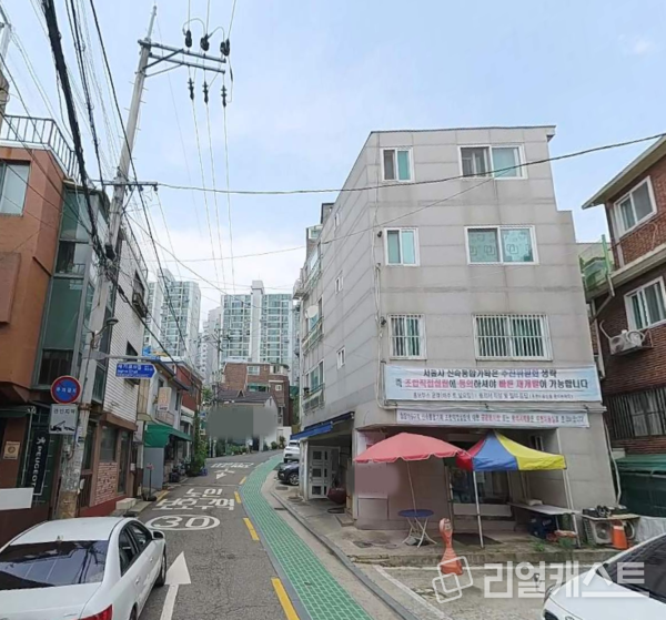 청량리동 19번지 일대 주택정비형 재개발 예정지 (출처 : 카카오맵)