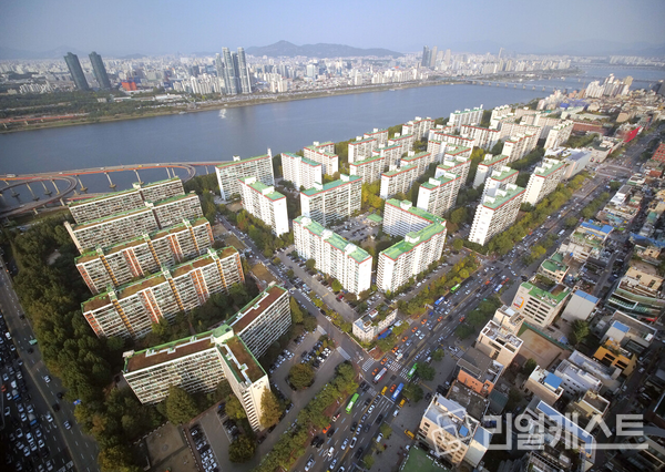 압구정 한양아파트 일대 / 출처: 강남구