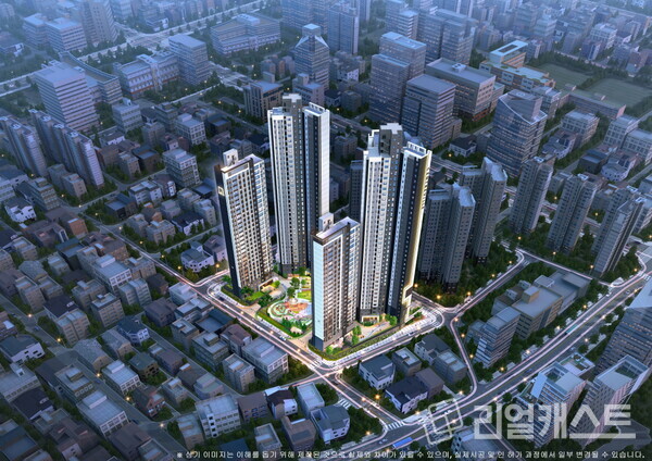 문수로 센트레빌 에듀리체 조감도/ 동부건설