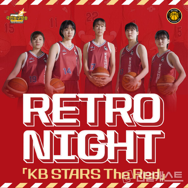 KB스타즈 선수단. 출처 : KB국민은행