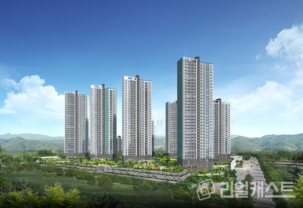 음성 푸르지오 센터피크 투시도. 출처 : 대우건설