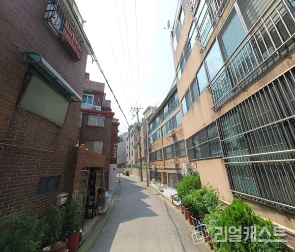 동작구 상도동 242 모아타운 예정지 현장 (출처 : 카카오맵)