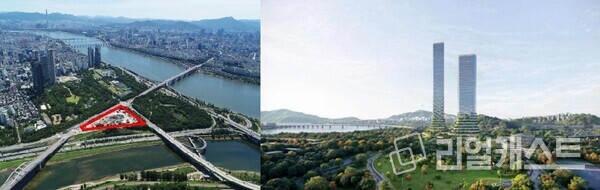 성동구 성수동1가 683일대(좌)-조감도(우) / 출처: 서울시