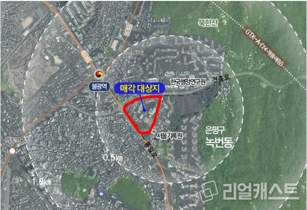 옛 국립보건원 부지 위치도 / 출처: 서울시