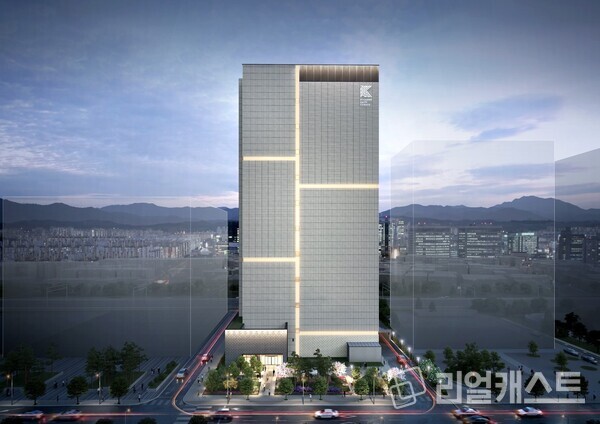 케이스퀘어센터 투시도. 출처 : 키움증권