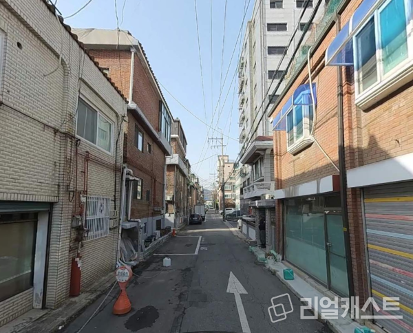 의정부 가능중앙구역 재개발 예정지 현장 (출처 : 카카오맵)