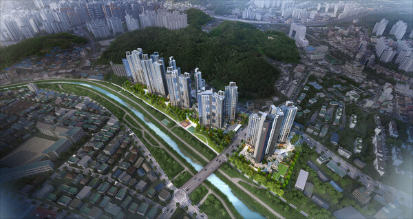 대전 롯데캐슬 더퍼스트 조감도 /롯데건설