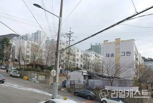 해운대 재송그린아파트 현장 (출처 : 카카오맵)