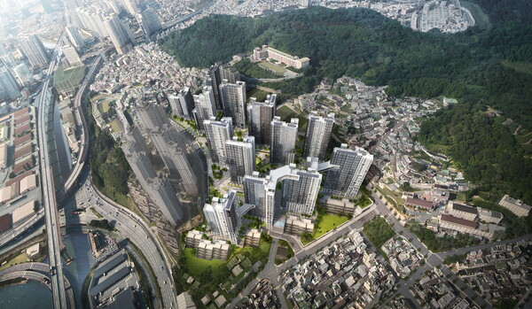 해링턴 마레 조감도.