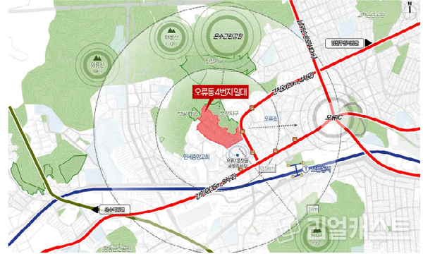 구로 오류동 4번지 위치도 / 출처: 서울시