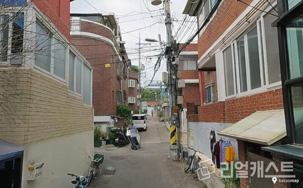 신당10구역 재개발 예정지 현장 (출처 : 카카오맵)