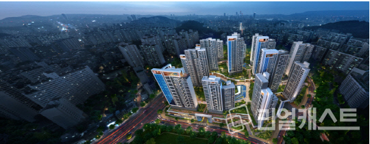 봉천14구역 재개발 사업 조감도 / 출처: GS건설