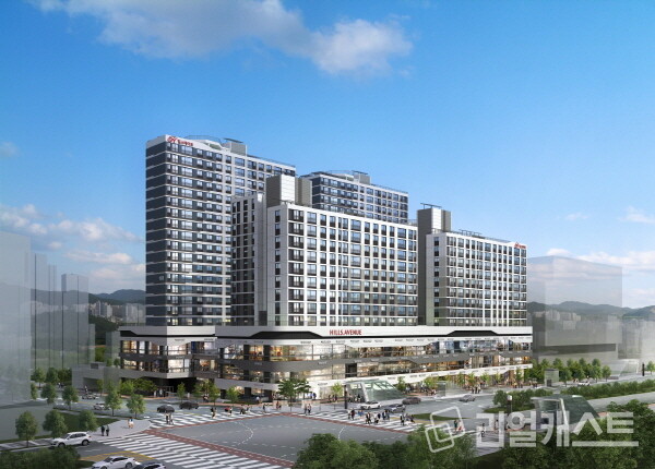힐스테이트 광교중앙역 퍼스트 투시도(제공: 현대건설)