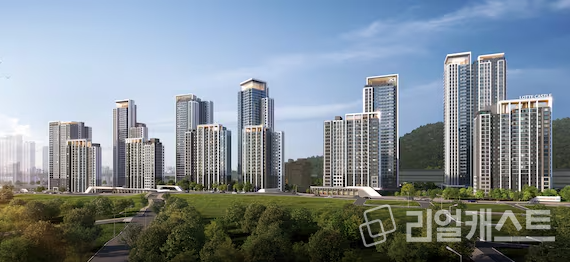 상계5구역 재개발사업 투시도 / 출처: 롯데건설