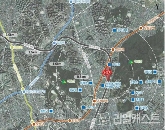 성북구 종암동 3-10번지 일대 위치도 / 출처: 서울시