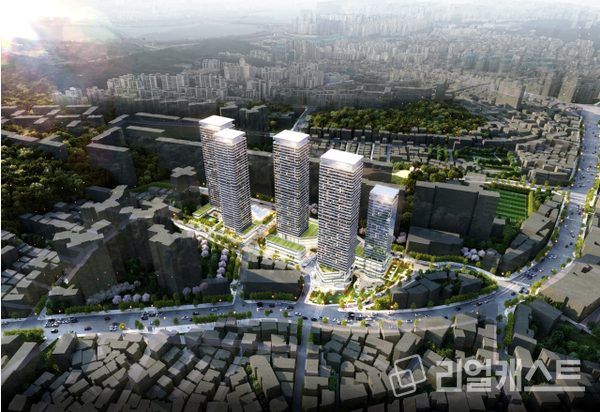 남성역 역세권활성화 재개발정비사업 조감도 / 출처: 한국토지신탁