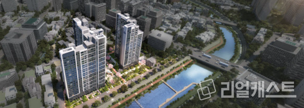 신설1구역 재개발 조감도 / 출처: 동대문구