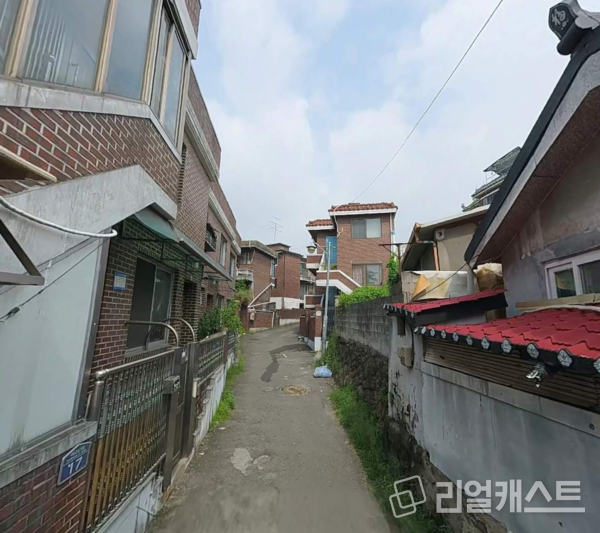 서울 한남5구역 재개발 예정지 현장 (출처 : 카카오맵)