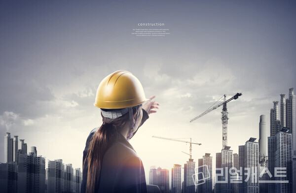 아파트 건설 참고 이미지(출처: 클립아트코리아)